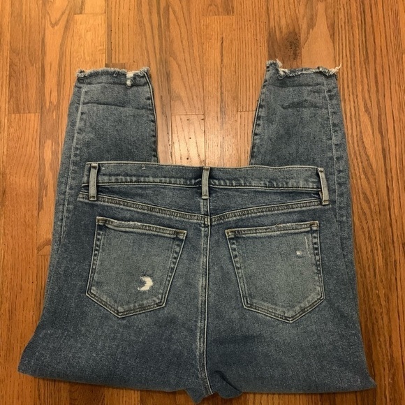 Loft high rise skinny ankle jeans, size 12 - Picture 6 of 6